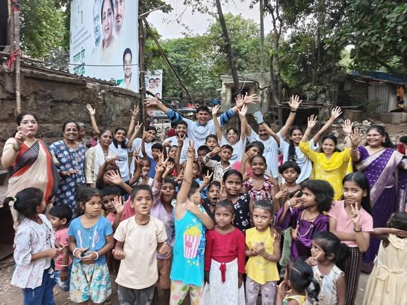 BIG Foundation Brings Smiles to Children Through Educational Kit & Snack Distribution Drive at Palaspada, Bhandup Complex, Mumbai